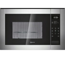 NEFF H12GE60N0G Built-in Microwave with Grill - Stainless Steel